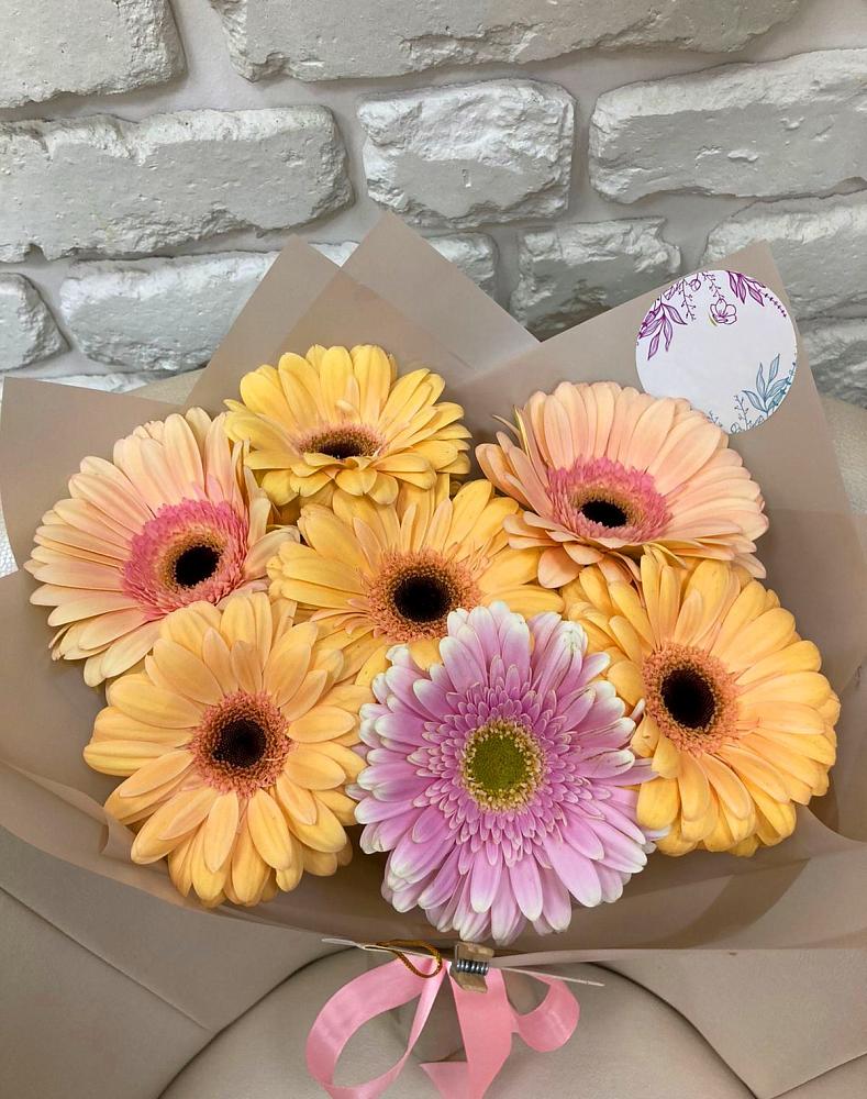 Букет цветов из: Герберы в Серафимовском