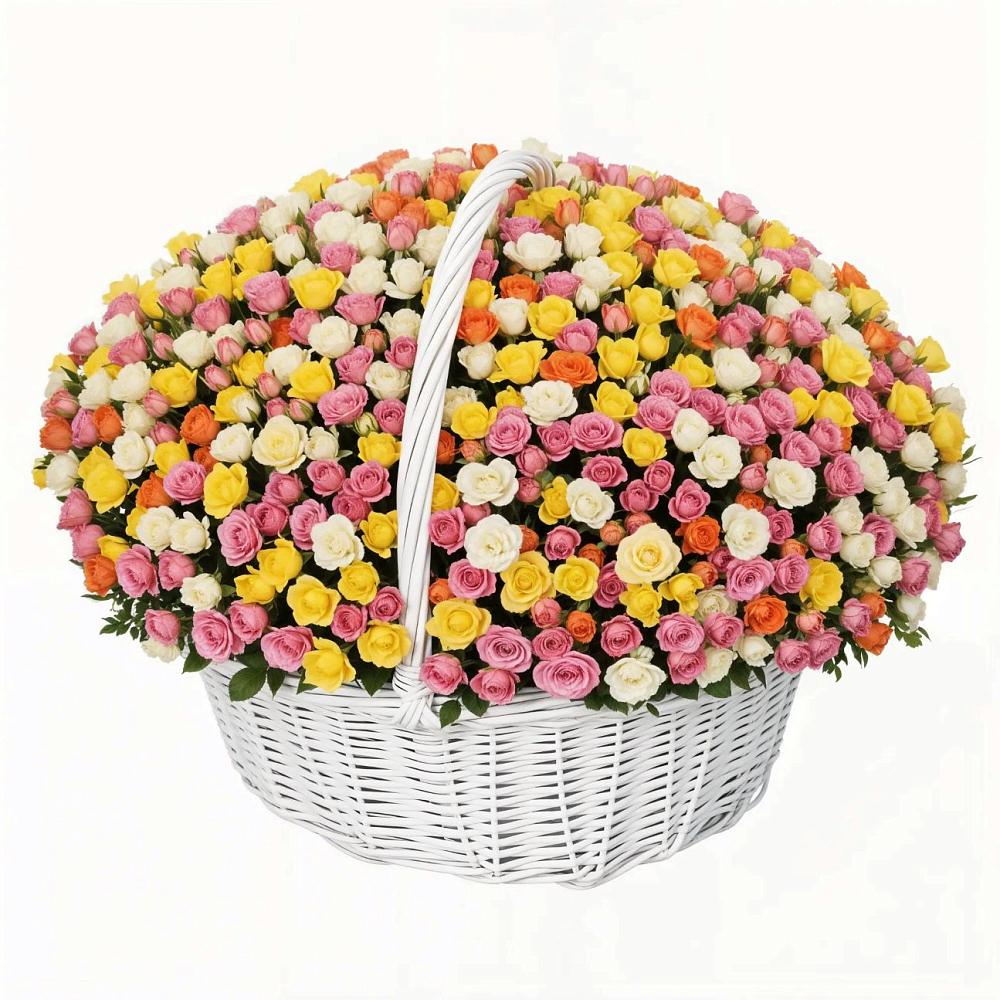 Премиум букет из: Розы в Серафимовском