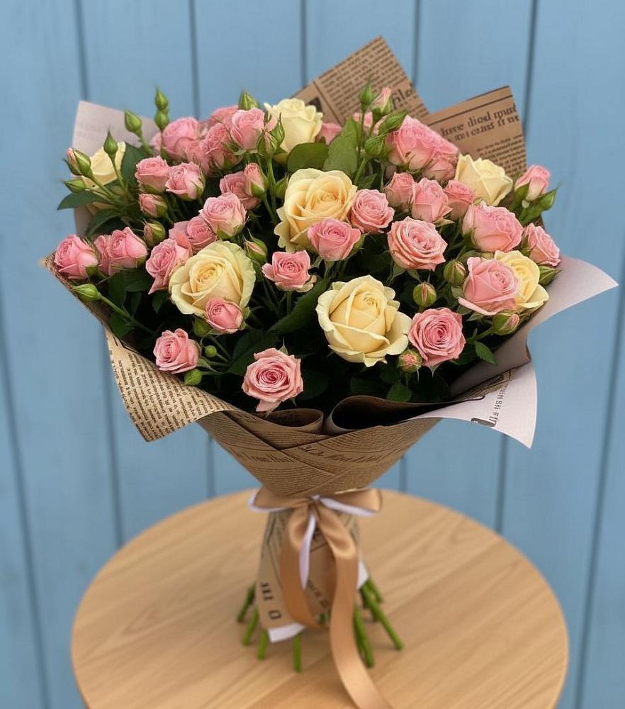 Букет цветов из: Розы в Серафимовском