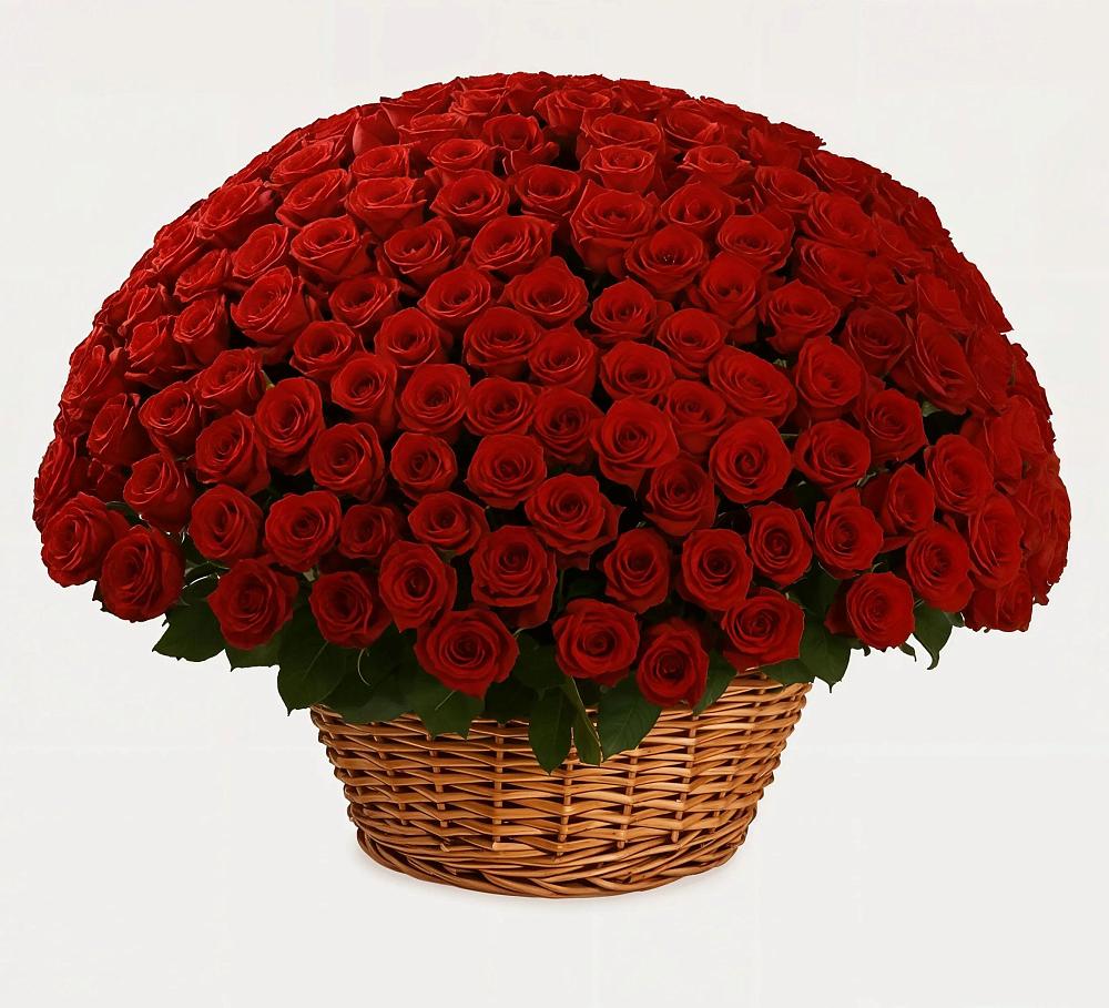 Премиум букет из: Розы в Серафимовском