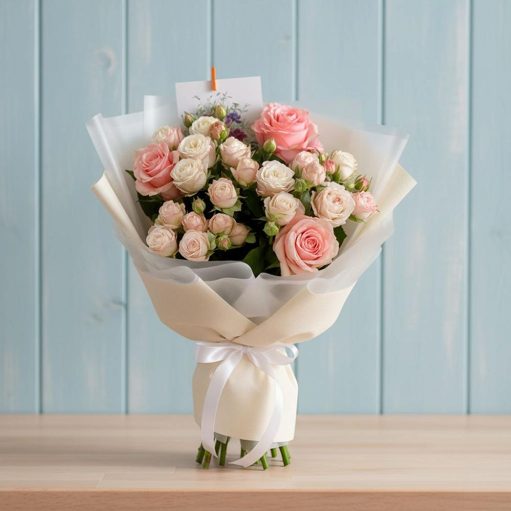 Букет цветов из: Розы в Серафимовском