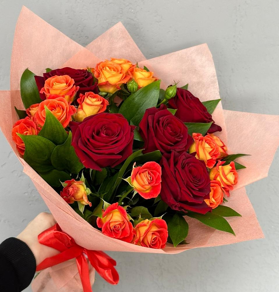 Букет Любовь и восторг в Серафимовском