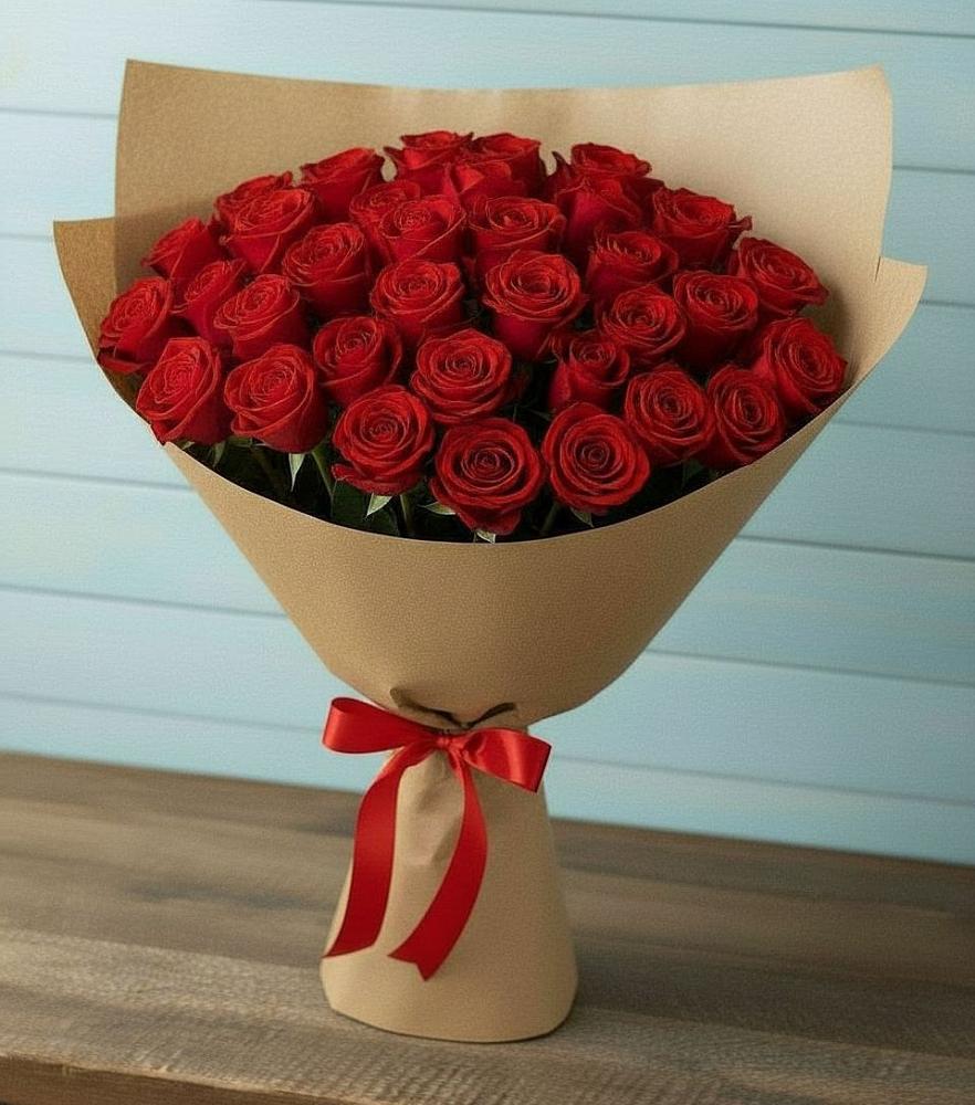 Букет Красные розы Милано в Серафимовском