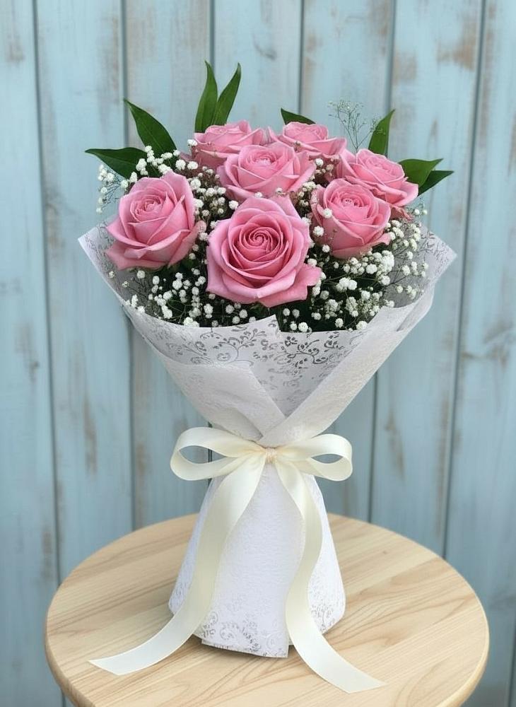 Букет цветов из: Розы в Серафимовском