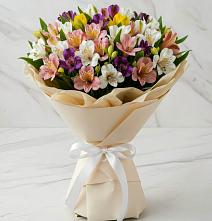 Букет цветов из:  Альстромерии в Серафимовском