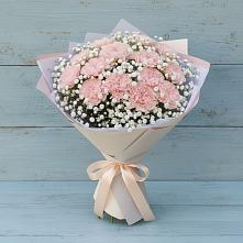 Букет цветов из:  Гвоздики в Серафимовском