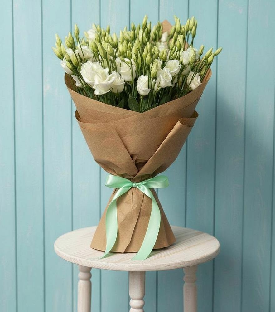 Букет цветов из: Лизиантусы в Серафимовском