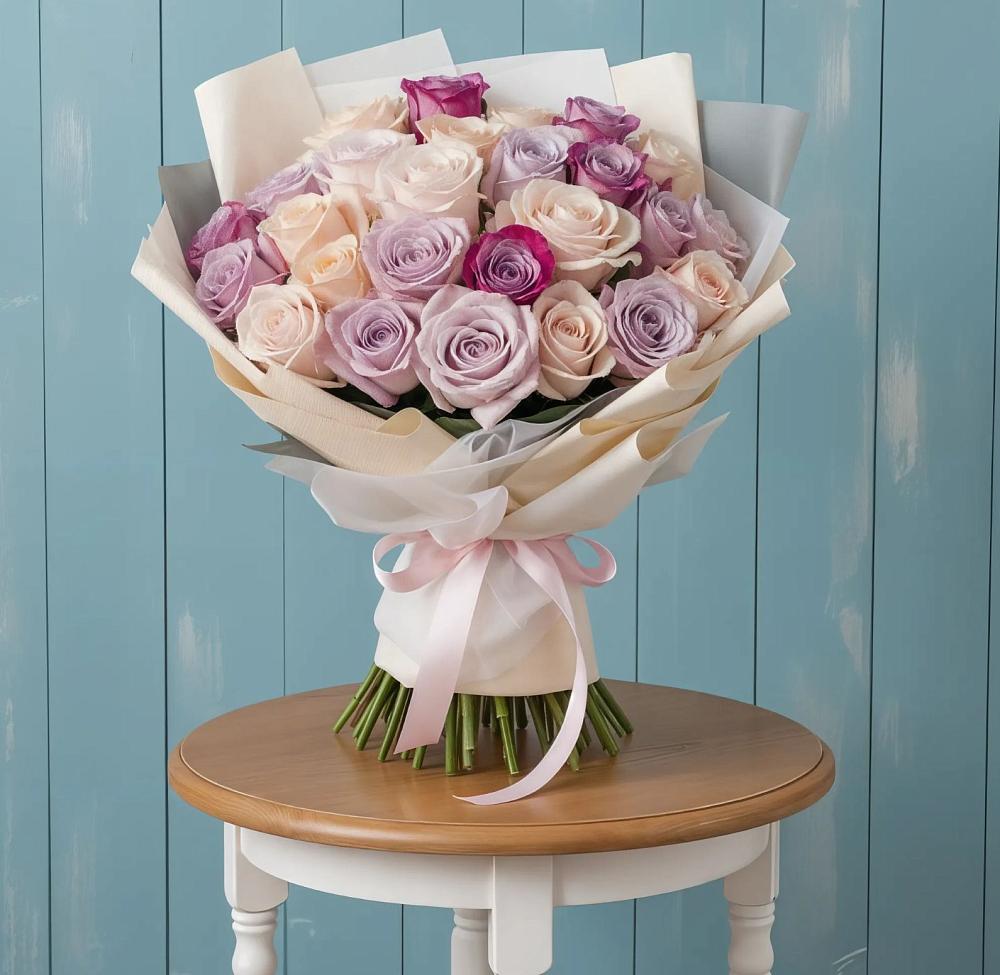 Букет цветов из: Розы в Серафимовском