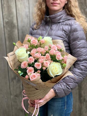 Букет цветов из: Розы в Серафимовском