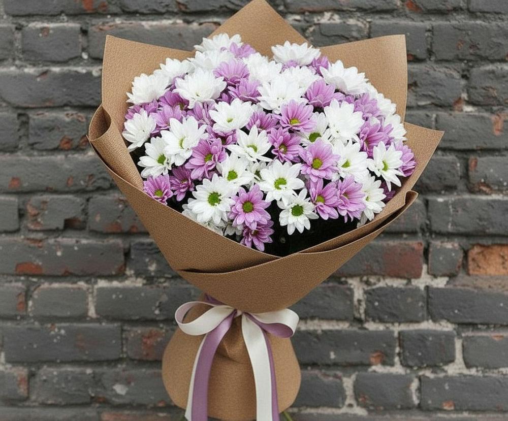 Букет цветов из: Хризантемы в Серафимовском