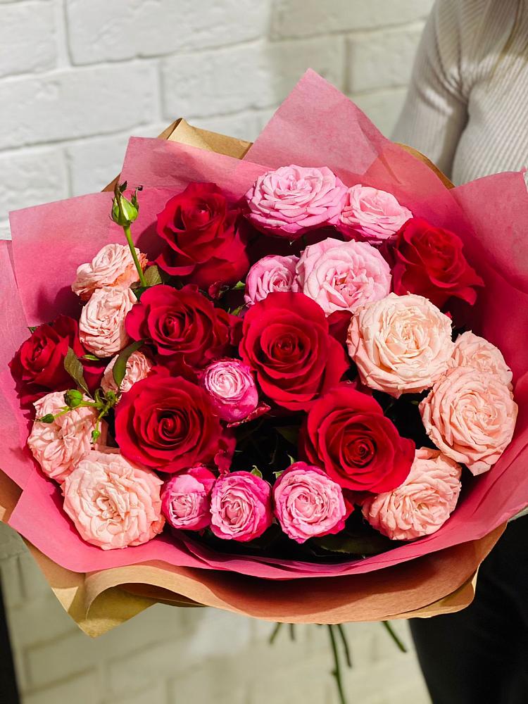 Букет цветов из: Розы в Серафимовском