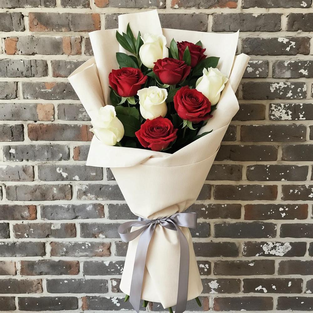 Букет цветов из: Розы в Серафимовском