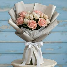 Букет цветов из:  Розы #REPLACE_PRED# Серафимовском