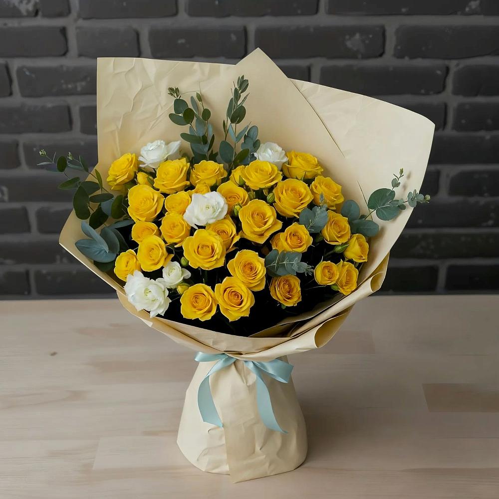 Букет цветов из: Розы в Серафимовском