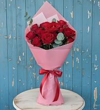 Букет цветов из:  Розы в Серафимовском