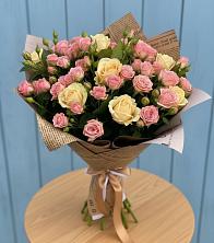 Букет цветов из:  Розы в Серафимовском