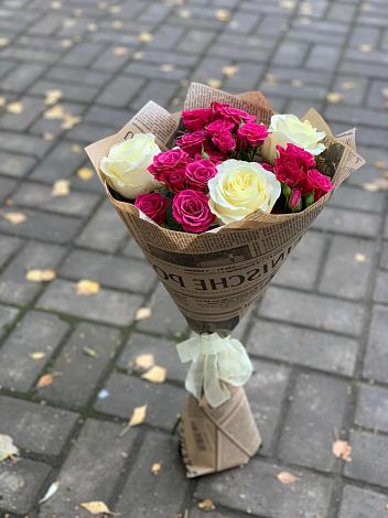 Букет цветов из: Розы в Серафимовском