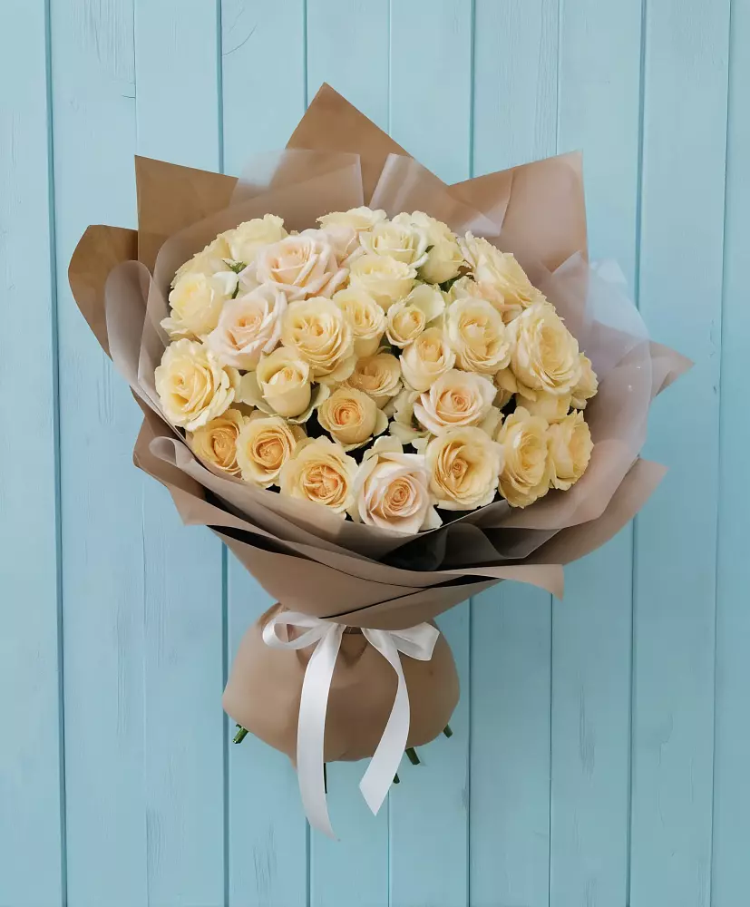 Букет Кремовое облако в Серафимовском