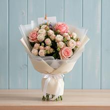 Букет цветов из:  Розы в Серафимовском