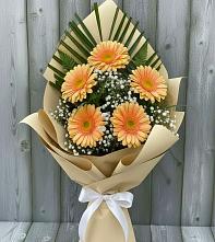 Букет цветов из:  Герберы в Серафимовском