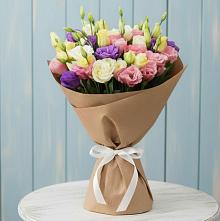 Букет цветов из:  Лизиантусы #REPLACE_PRED# Серафимовском