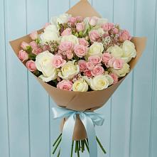 Букет цветов из:  Розы в Серафимовском